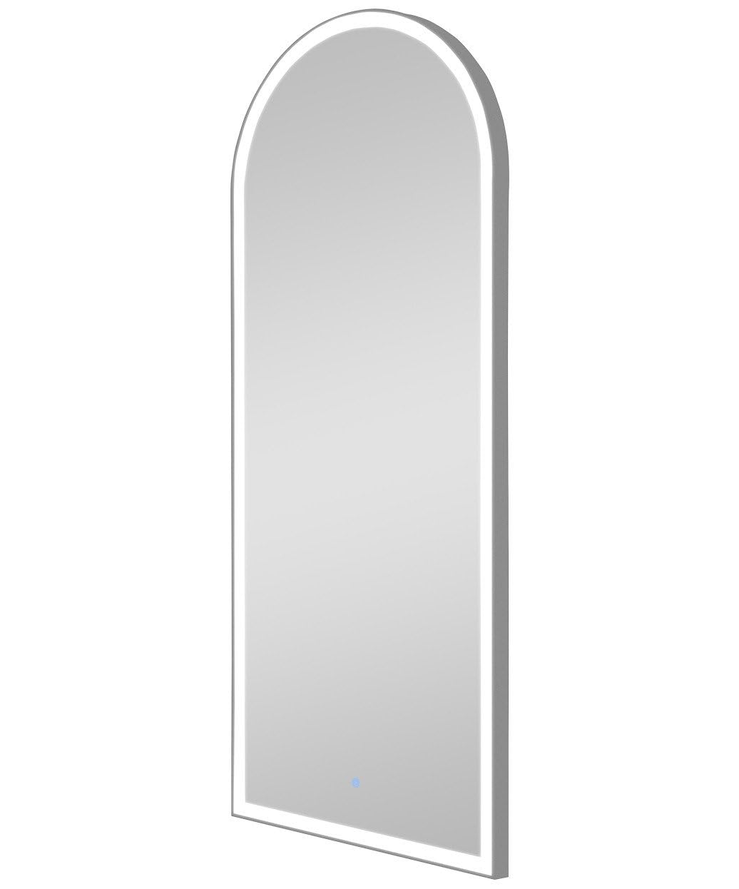 Silver Utopia 72-inch Arched LED Salon Mirror